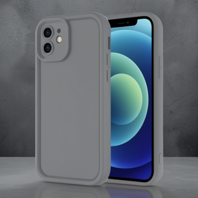 Apple İphone 11 Kılıf Viera Silikon - Gri