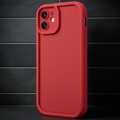 Apple İphone 11 Kılıf Viera Silikon - Kırmızı