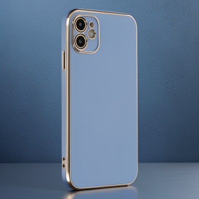 Apple İphone 11 Kılıf Volet Silikon - Mavi