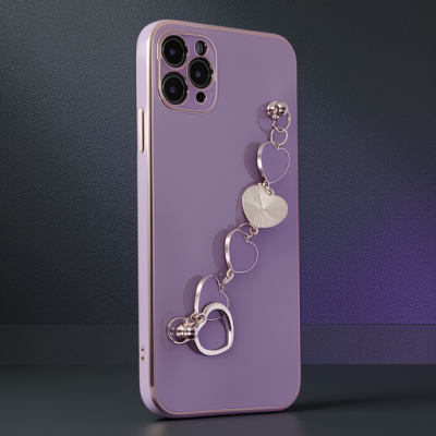 Apple İphone 11 Pro Kılıf Esila Silikon - Mor