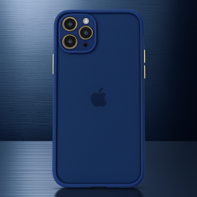 Apple İphone 11 Pro Kılıf Montreal Silikon Kapak - Lacivert