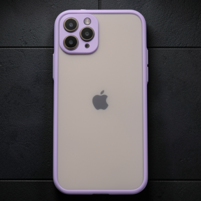 Apple İphone 11 Pro Kılıf Montreal Silikon Kapak - Mor