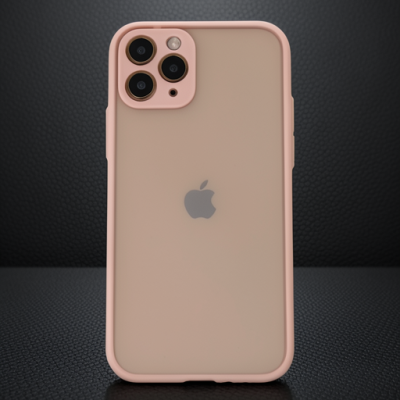 Apple İphone 11 Pro Kılıf Montreal Silikon Kapak - Pembe