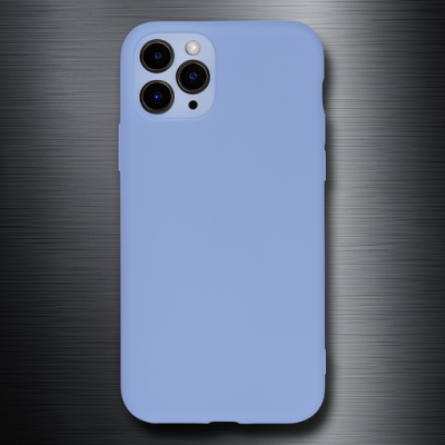 Apple İphone 11 Pro Kılıf Nano İçi Kadife Silikon- Lila