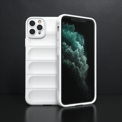 Apple İphone 11 Pro Kılıf Optimum Silikon - Krem