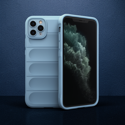 Apple İphone 11 Pro Kılıf Optimum Silikon - Sky Blue