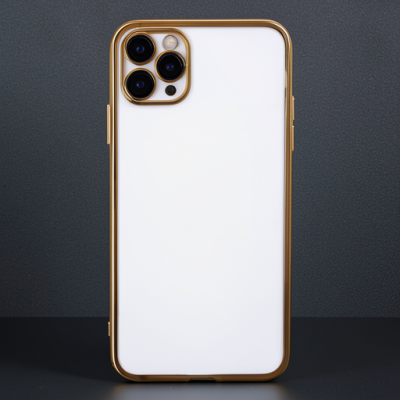 Apple İphone 11 Pro Kılıf Razer Lensli Silikon - Gold