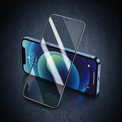 Apple İphone 11 Pro Max 3d Antistatik Cam Ekran Koruyucu