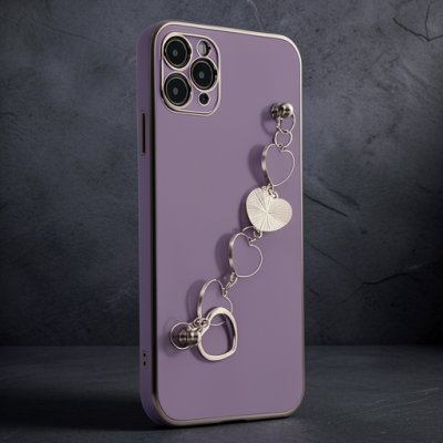 Apple İphone 11 Pro Max Kılıf Esila Silikon - Mor