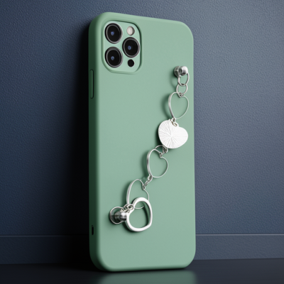 Apple İphone 11 Pro Max Kılıf Esila Silikon - Su Yeşili