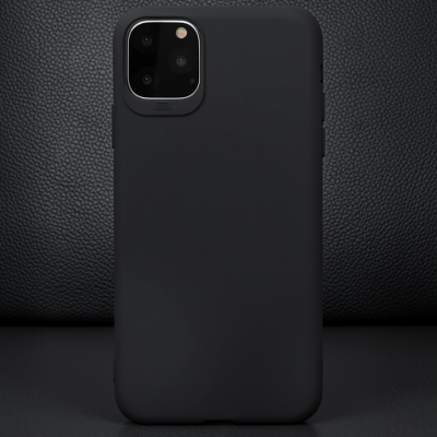 Apple İphone 11 Pro Max Kılıf First Silikon - Siyah