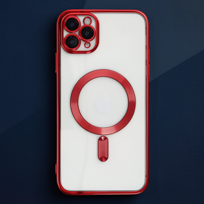Apple İphone 11 Pro Max Kılıf Kross Magneticsafe Kapak - Kırmızı