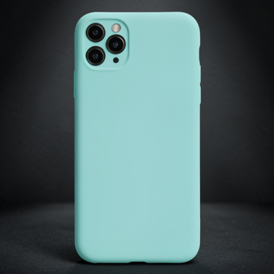 Apple İphone 11 Pro Max Kılıf Nano İçi Kadife Silikon - Turkuaz