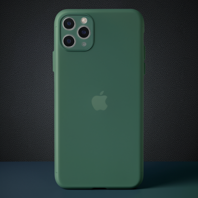 Apple İphone 11 Pro Max Kılıf Puma Silikon - Yeşil