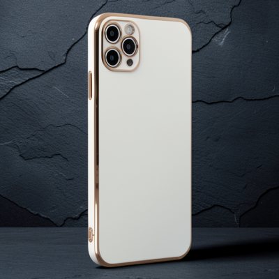Apple İphone 11 Pro Max Kılıf Volet Silikon - Beyaz