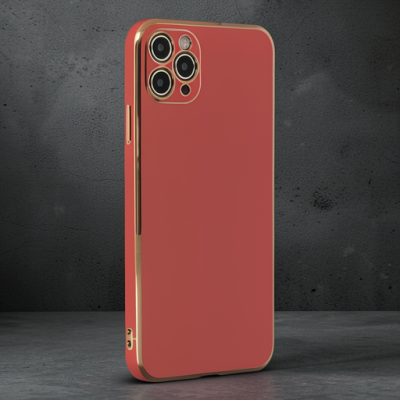 Apple İphone 11 Pro Max Kılıf Volet Silikon - Kırmızı