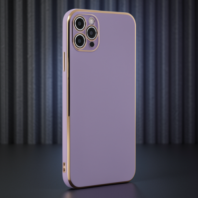 Apple İphone 11 Pro Max Kılıf Volet Silikon - Mor