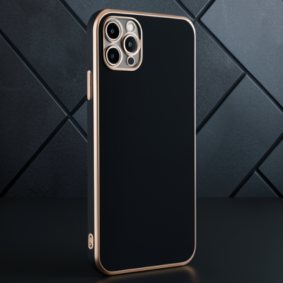 Apple İphone 11 Pro Max Kılıf Volet Silikon - Siyah