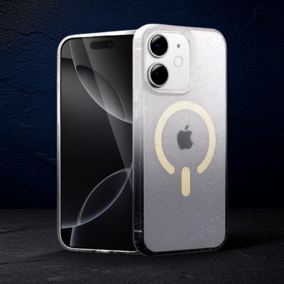 Apple İphone 11 Pummel Shiny Magsafe Kapak - Siyah