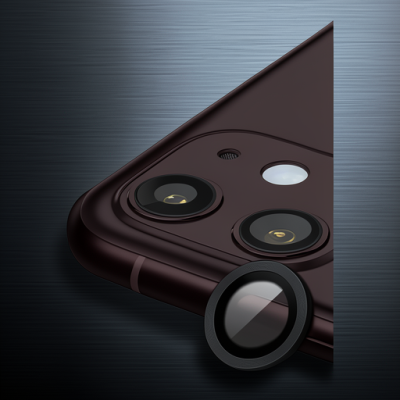Apple İphone 11 Raze Metal Kamera Lens - Siyah