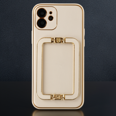 Apple İphone 12 Kılıf Coco Elit Kapak - Gold