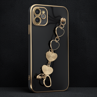 Apple İphone 12 Kılıf Esila Silikon - Siyah
