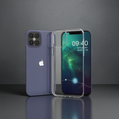 Apple İphone 12 Kılıf Lüx Şeffaf Silikon