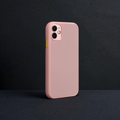 Apple İphone 12 Kılıf Montreal Silikon Kapak - Pembe