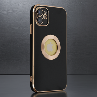 Apple İphone 12 Kılıf Store Silikon - Siyah