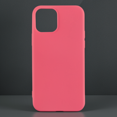 Apple İphone 12 Mini Kılıf First Silikon - Pembe