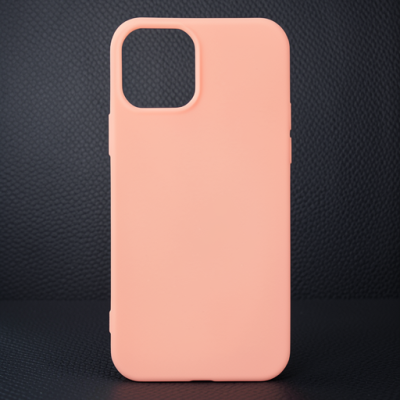 Apple İphone 12 Mini Kılıf First Silikon - Pudra