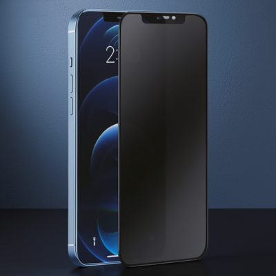 Apple İphone 12 Pro 3d Antistatik Hayalet Cam Ekran Koruyucu
