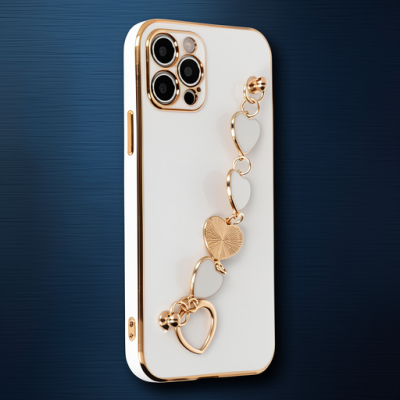Apple İphone 12 Pro Kılıf Esila Silikon - Beyaz
