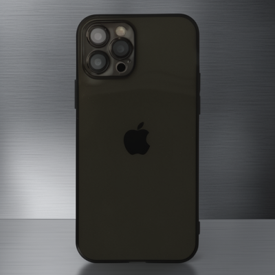 Apple İphone 12 Pro Kılıf Fly Lens Silikon - Siyah