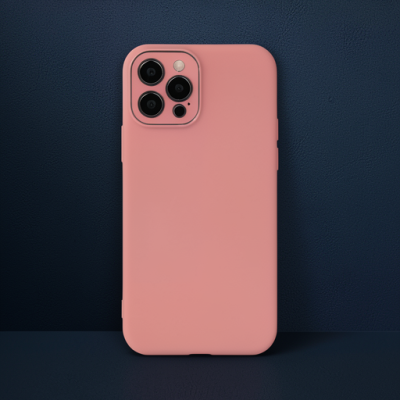 Apple İphone 12 Pro Kılıf Lansman Glass Kapak - Pembe