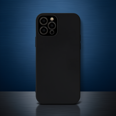 Apple İphone 12 Pro Kılıf Lansman Glass Kapak - Siyah