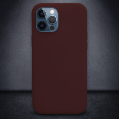 Apple İphone 12 Pro Kılıf Lansman Legant Silikon - Bordo