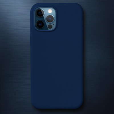 Apple İphone 12 Pro Kılıf Lansman Legant Silikon - Lacivert