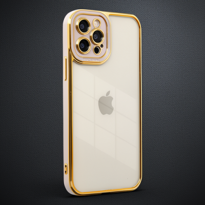 Apple İphone 12 Pro Kılıf Liva Lens Silikon - Lila