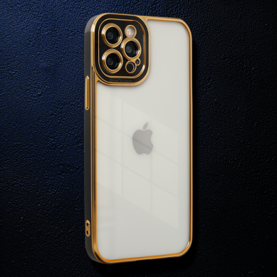 Apple İphone 12 Pro Kılıf Liva Lens Silikon - Siyah