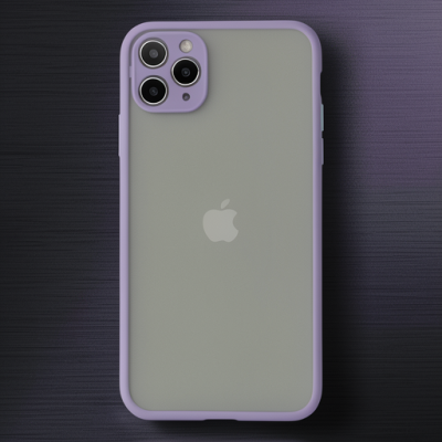 Apple İphone 12 Pro Kılıf Montreal Silikon Kapak - Mor