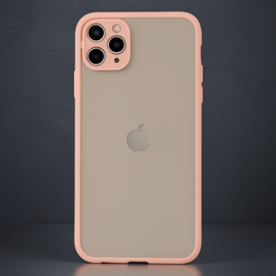 Apple İphone 12 Pro Kılıf Montreal Silikon Kapak - Pembe