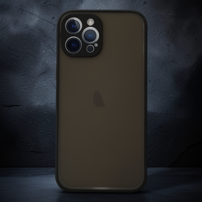 Apple İphone 12 Pro Kılıf Montreal Silikon Kapak - Siyah