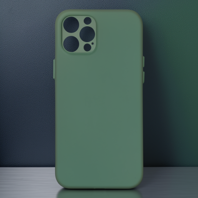 Apple İphone 12 Pro Kılıf Pp Ultra İnce Kapak - Yeşil