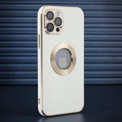 Apple İphone 12 Pro Kılıf Store Silikon - Beyaz
