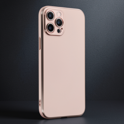 Apple İphone 12 Pro Kılıf Volet Silikon - Pembe