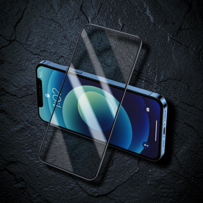 Apple İphone 12 Pro Max 3d Antistatik Seramik Nano Ekran Koruyucu