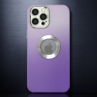Apple İphone 12 Pro Max Kılıf Best Silikon - Mor