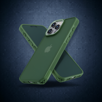 Apple İphone 12 Pro Max Kılıf Elegant Kapak - Yeşil