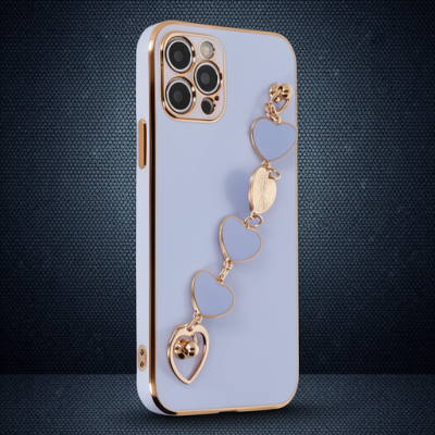 Apple İphone 12 Pro Max Kılıf Esila Silikon - Lila
